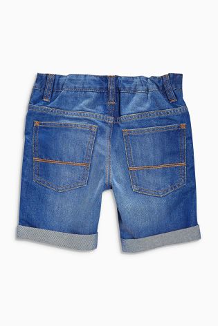 Blue 5 Pocket Denim Shorts (3-16yrs)